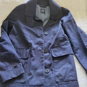 GAP navy khaki coat